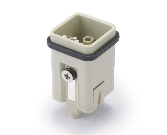 83282 HQ-012/0-MC - CONECTOR MACHO 400V 10A 12POLOS+TIERRA SIN PIN