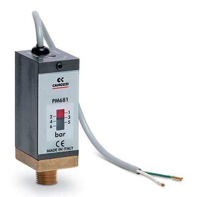 Pressure switches with setting visual scale - Series PM681-... PM681-3
