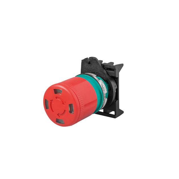 28480 PPFN1R3S - BOTON HONGO GIRAR PARA LIBERAR C/INDICADOR