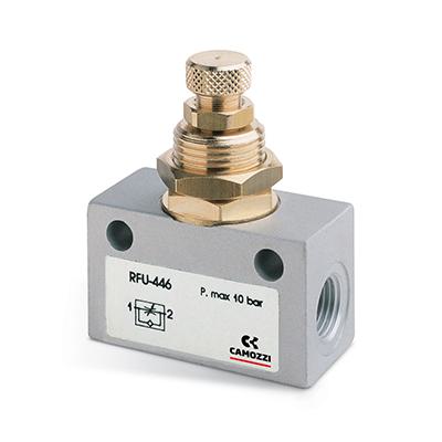 Unidirectional flow controller - Series RFU RFU 446-1/4