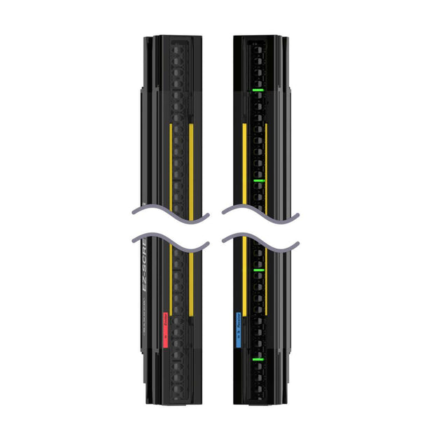 SLLP23-770P88 (89696) EZ-SCREEN LS RESOL 23MM ALCANC 12M AREA DEFINIDA 770MM AMARIL CONEXM12 8-PIN 300 MM PIGTAIL QD; 2X O