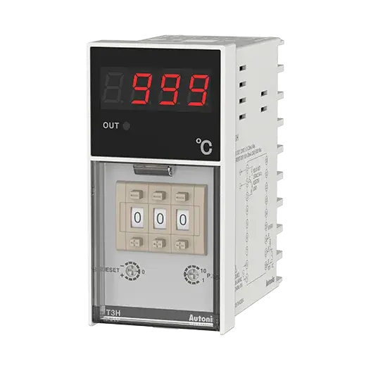 T3H-B4SP4C-N - Controles de temperatura digital del conmutador de rueda giratoria