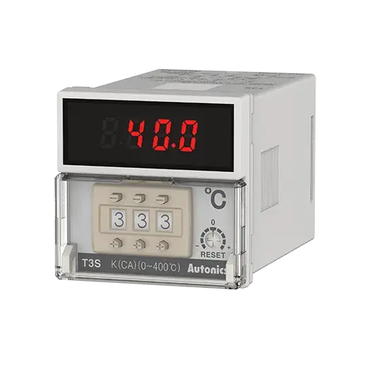T3S-B4CK4C-N - Controles de temperatura digital del conmutador de rueda giratoria