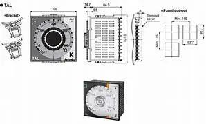 TAL-B4RJ2F - Controladores de temperatura PID analógicos sin indicación JINSA