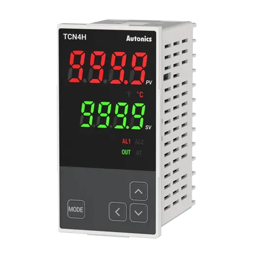TCN4H-24R - Controladores de temperatura PID con doble display económico