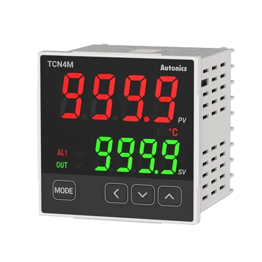 TCN4M-24R - Controladores de temperatura PID con doble display económico | Autonics (MX)
