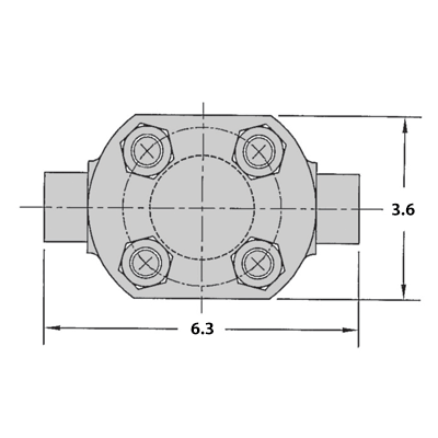 Trampa de Vapor TD3600-14-F600 - WATSON MC DANIELS