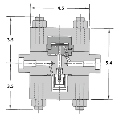 Válvula de Trampa de Vapor TD3600-12-BW de WATSON MC DANIELS