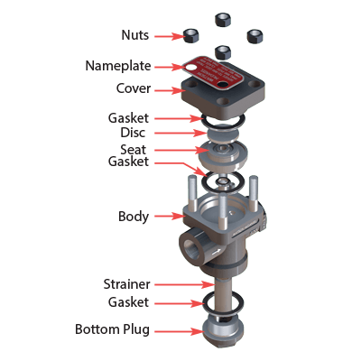 Trampa de Vapor TD900LS-12-F600 - WATSON MC DANIELS