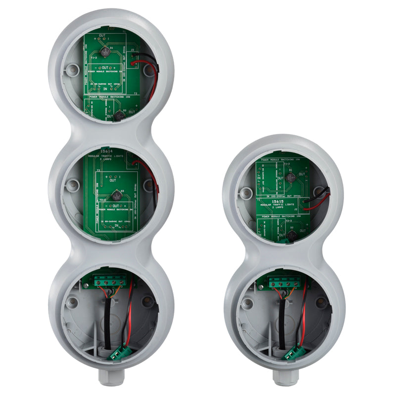 78318 TLINE 3 HT - 69783 BASE PARA SEMAFORO 3 COLORES SIN MODULOS 120/240VAC