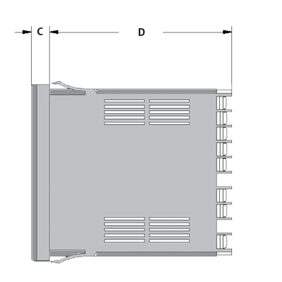 Controlador PID Electrónico TR891-8-E-90-1-60 de WATSON MC DANIELS