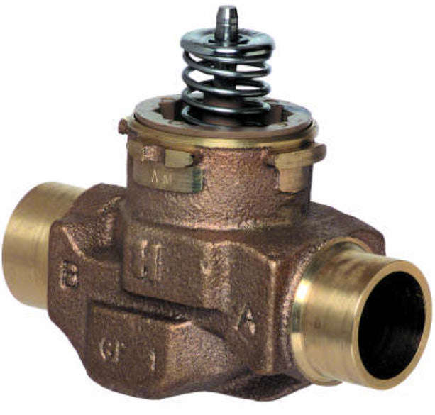 VCZAM1000/E - - VALVULA SOLDABLE 3/4, 2VIAS Cv 5.8 (usar actuador VC)