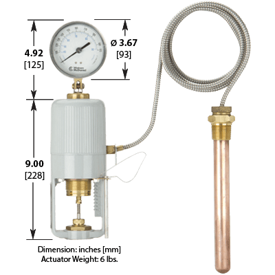 Regulador de Temperatura WATSON MC DANIELS W94-04-08S15-C20F125