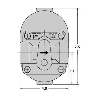 Drainer de Líquidos WLD1414-N-225 - WATSON MC DANIELS