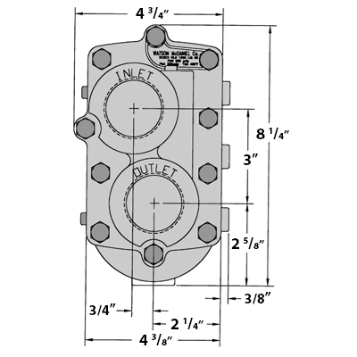 WLD1916-N-150 Drainers de Líquidos | WATSON MC DANIELS
