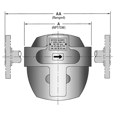 Válvula de Drenaje WLD600-145-13-SW - WATSON MC DANIELS