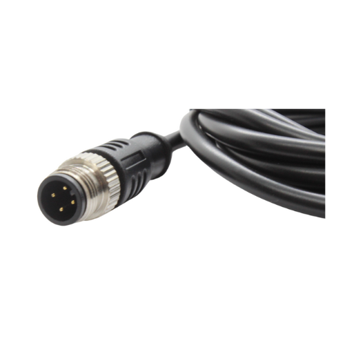 ZA12MAA04ST20CB34LC CABLE RECTO MACHO 4 PINS CONECTOR M12 2 MTS LARGO
