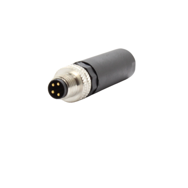 ZB08MAAFF04ST CONECTOR RECTO MACHO 4PINS CONECTOR M8