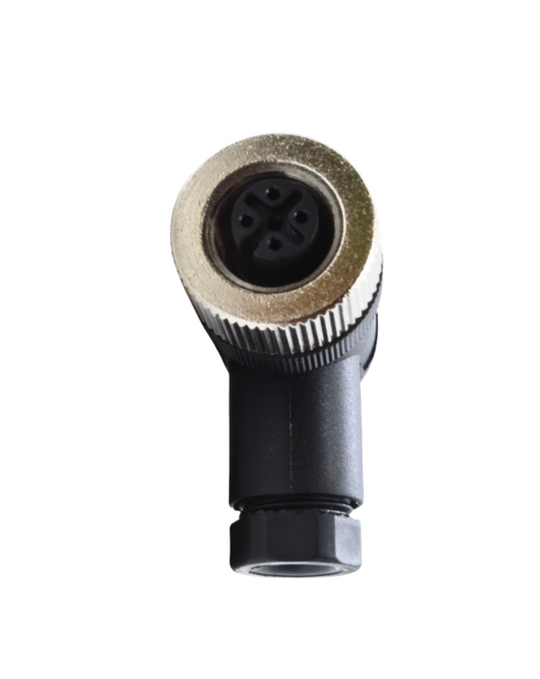 ZB12FAAFF04RA CONECTOR CURVO HEMBRA 4PINS CONECTOR M12
