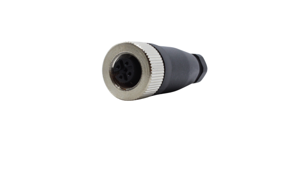 ZB12FAAFF04ST CONECTOR RECTO HEMBRA 4PINS CONECTOR M12