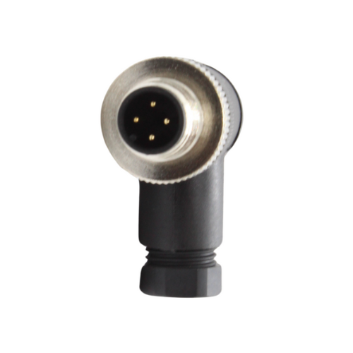ZB12MAAFF04RA CONECTOR CURVO MACHO 4PINS CONECTOR M12