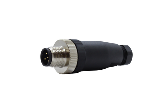 ZB12MAAFF05ST CONECTOR RECTO MACHO 5PINS CONECTOR M12