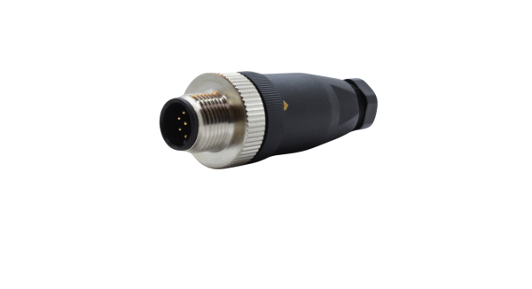 ZB12MAAFF08ST CONECTOR RECTO MACHO 8 PIN CONECTOR M12