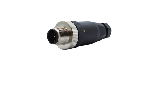 ZB12MAAFF08ST CONECTOR RECTO MACHO 8 PIN CONECTOR M12