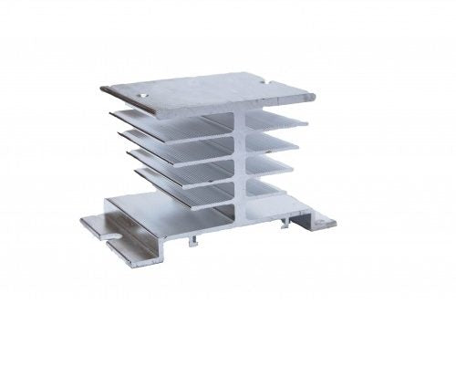 ZDHS1 DISIPADOR 60X50X50MM ALUMINIO SENCILLO 10/25AMPS