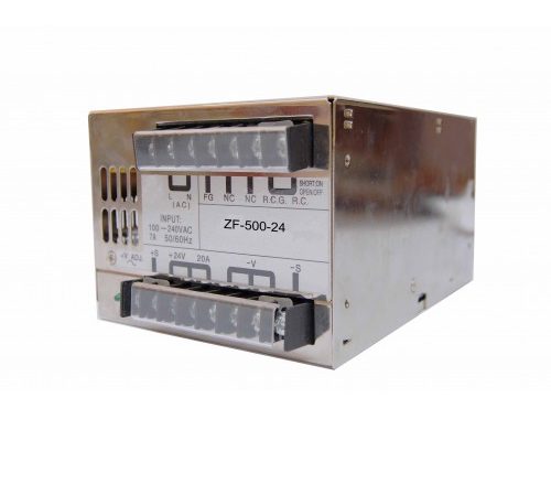 ZF50024 FUENTE DE PODER INPUT 100-240 VCA OUTPUT + 24V / 20AMPS.