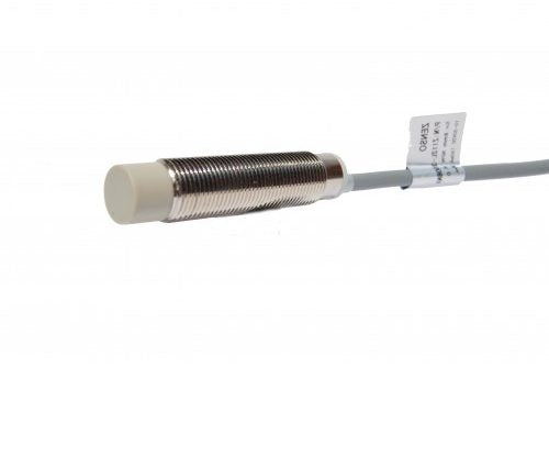 ZI12L3008NBS SENSOR IND. 12X8MM 10-30 NPN NC SALIENTE CUERPO CORTO 45mm LARGO