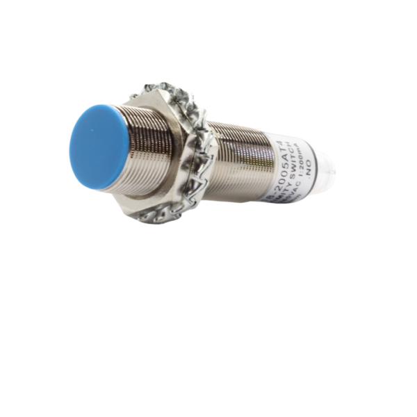 ZI182005BT4 SENSOR IND. 18X5MM 90-240VCA NC RASO CONECTOR M12 74mm LARGO