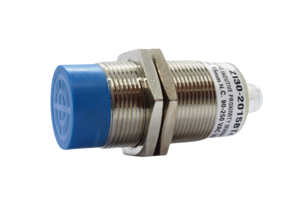 ZI302015BT4 SENSOR IND. 30X15MM 90-240VCA  NC  SALIENTE CONECTOR M12 75mm LARGO