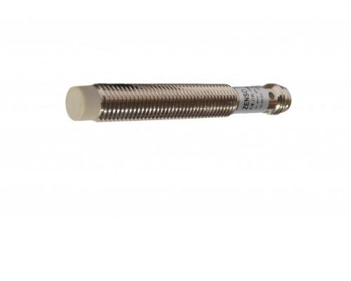 ZI8L3004PAT3 SENSOR IND. 8X4MM  10-30VCD PNP NO CONECTOR M8 SALIENTE 60mm LARGO