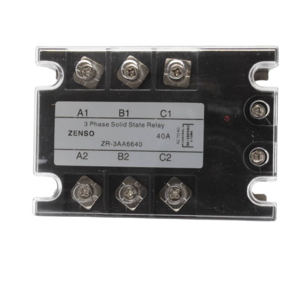 ZR3AA6640 RELE EDO. SOLIDO TRIFASICO CONTROL 90-280VCA CARGA 40AMP  660VCA
