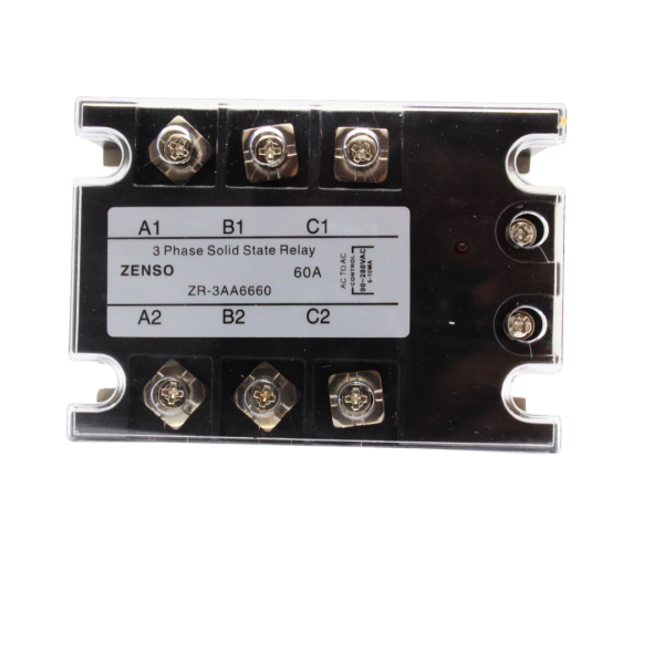ZR3AA6660 RELE EDO. SOLIDO TRIFASICO CONTROL 90-280VCA CARGA 60AMP 660VCA