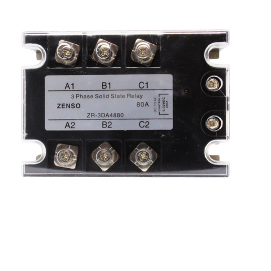 ZR3DA4880 RELE EDO. SOLIDO TRIFASICO CONTROL 5-32VCD CARGA 80AMP 480VCA