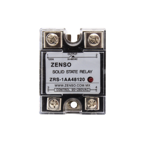 ZRS1AA48120 RELE EDO. SOLIDO MONOFASICO 120AMP 90-280VCA SALIDA 24-480VCA