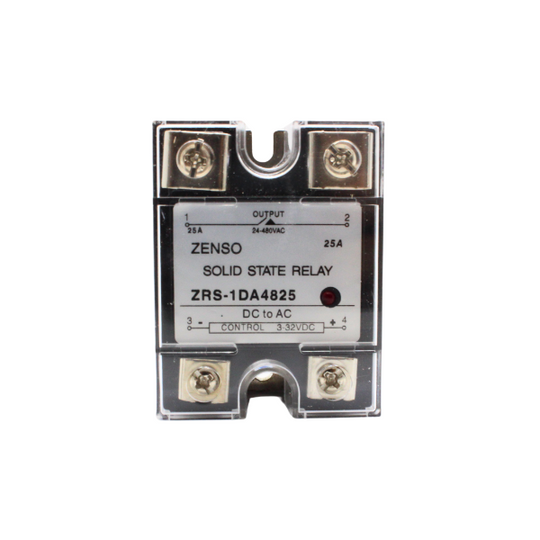 ZRS1DA4825 RELE EDO. SOLIDO MONOFASICO 25AMP 3-32VCD SALIDA 24-480VCA