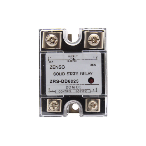 ZRSDD6025 RELE EDO. SOLIDO MONOFASICO 25AMP 3-32VCD SALIDA 12-60VCD
