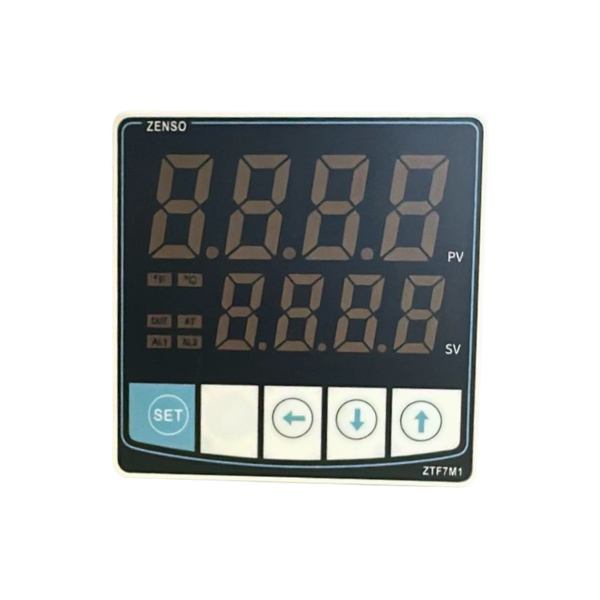 ZTF7M1 CONTROL DE TEMP. 72X72mm J,K,R,S,PT100 CU50,CU100 PID HEALING COOLING AC/DC
100-240V