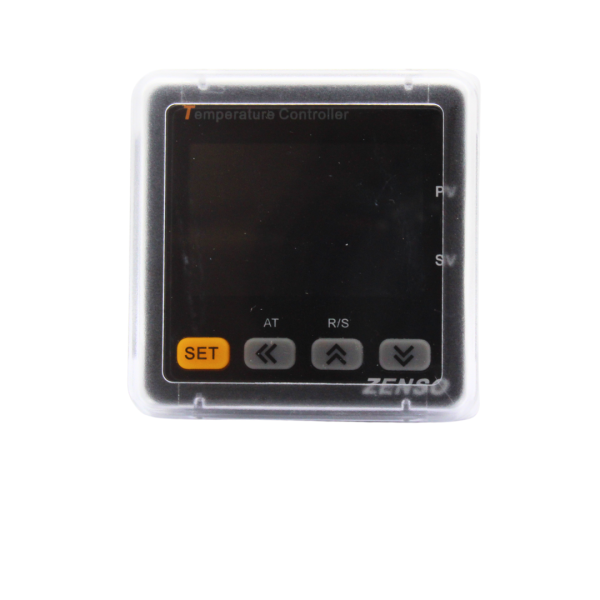 ZTZ4M2 CONTROL TEMPERATURA DIGITAL  1/16 DIN 48x48mm entrada J,K, pt 100 ,salida
SSR,+Rele+Rele alim 100-240vca Pantalla LCD