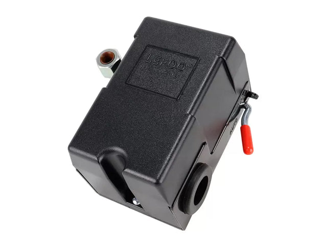 Presostato LEFOO LF10 85-4, Rango 35-150 psi, Ajuste 85-115 psi