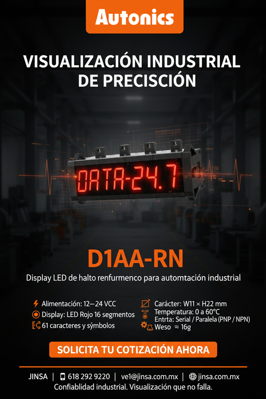 Autonics D1AA-RN Vertical Stories