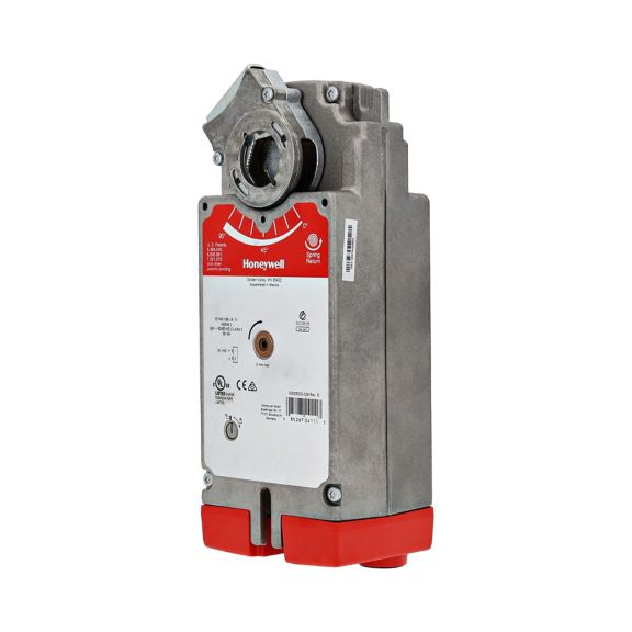 MS8120A1007 - ACTUADOR DE AMORTIGUADOR DE DOS POSICIONES CON RETORNO POR RESORTE PARA HVAC, 24V 175 LB-IN