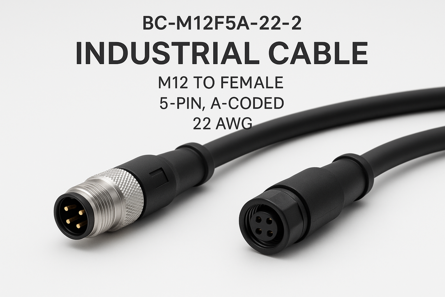 BC-M12F5A-22-2 CABLE BANNER