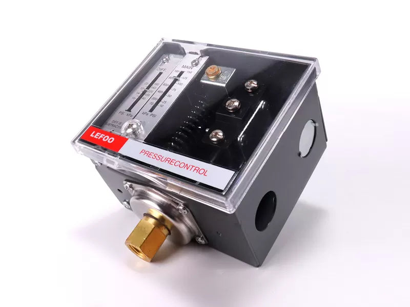 Presostato LEFOO LF56300, Rango 20-300 psi, Conexión NPT 1/4