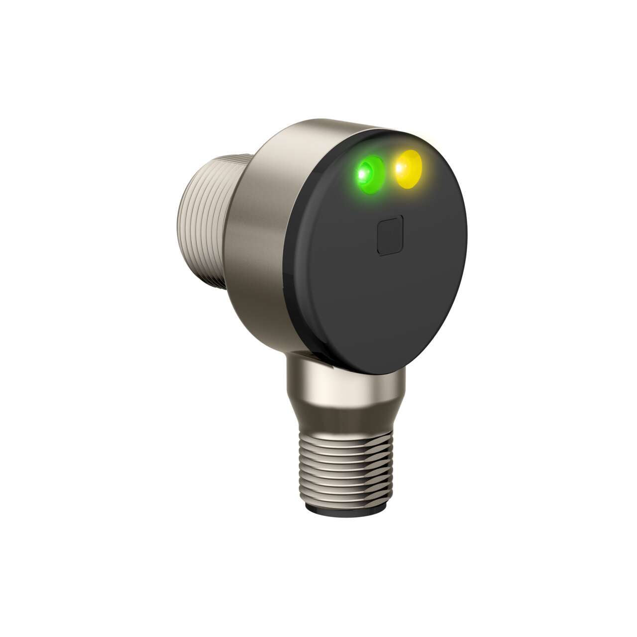 TM18AP6LPQ8 EZ BEAM TM18: Retrorreflectivo polarizado; Alcance: 5,5 m; Entrada: 10-30 V CC; Salidas: PNP, funcionamiento por luz; conector QD integral M12 de 4 pines 42001