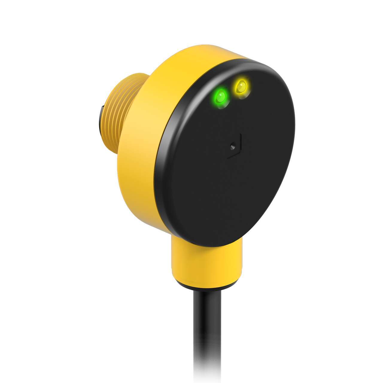 T18AW3FF100 Serie EZ-BEAM T18: Campo fijo; Alcance: 100 mm; Entrada: 20-250 V CA; Salida: Operación de luz de estado sólido SPST; Cable de 2 m (6,5 pies); 32475