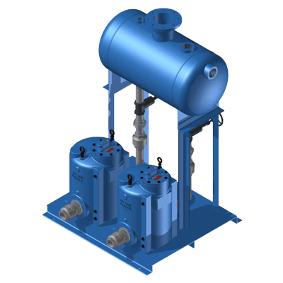 Sistema de Bombeo Duplex D-PMPC-3X2-SS-48 de Watson McDaniel